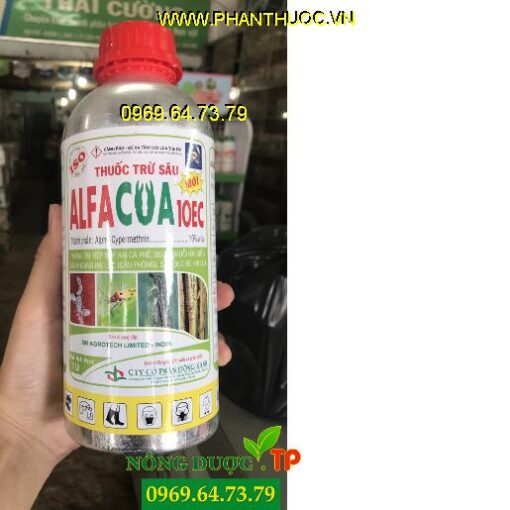 ALFACUA 10EC- Thuốc Đặc Trị Rệp Sáp, Bọ Xít Muỗi, Sâu Khoang, Sâu Đục Bẹ