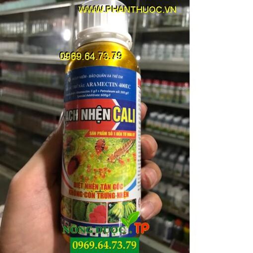 SẠCH NHỆN CALI ARAMECTIN 400EC - Thuốc Đặc Trị Nhện, Bọ Trĩ, Rầy, Rệp Sáp, Dòi