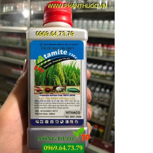 ATAMITE 73EC- Thuốc Chuyên Đặc Trị Nhện Đỏ, Nhện Gié, Nhện Lông Nhung