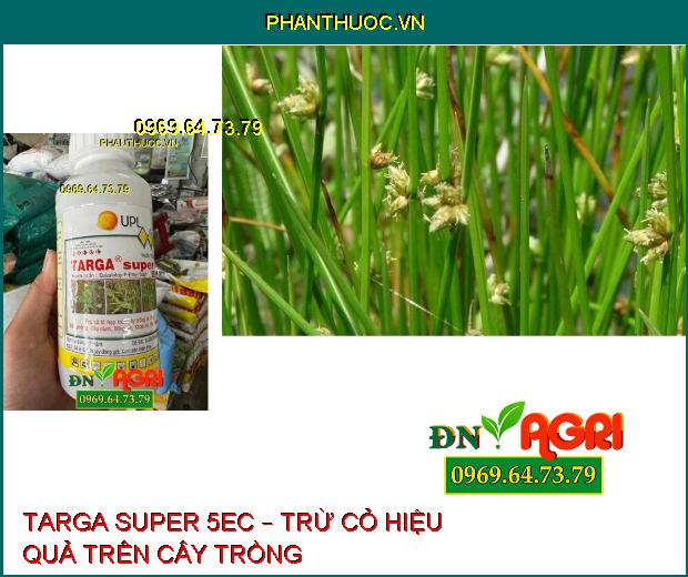 THUỐC TRỪ CỎ TARGA SUPER 5EC – TRỪ CỎ LÁ HẸP TRÊN CÂY TRỒNG LÁ RỘNG 400ML 