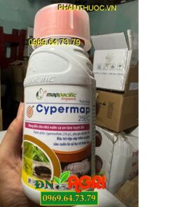 CYPERMAP 25EC -THUỐC ĐẶC TRỊ RỆP SÁP, BỌ TRĨ, SÂU CUỐN LÁ, BỌ XÍT HÔI