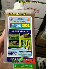 IMITOX 20SL – Đặc Trị Rầy Nâu, Diệt Sâu Trưởng Thành, Sâu Non, Trứng