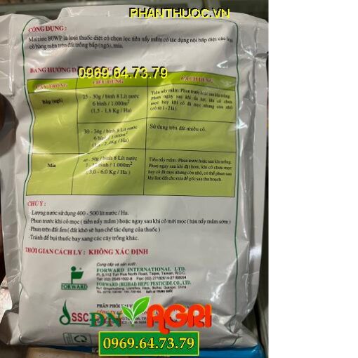 MAIZINE 80WP- Thuốc Diệt Cỏ Chọn Lọc Trên Đất Trồng Mía Và Bắp