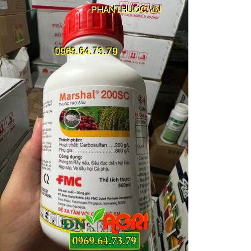 MARSHAL 200SC- Thuốc Đặc Trị Rầy Nâu, Sâu Đục Thân, Rệp Sáp, Ve Sầu