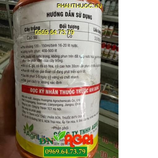 NEWFOSINATE 150SL TIONE GOLD 4.0- Thuốc trù cỏ thay thế Cỏ Lưu Dẫn, Glyphosate