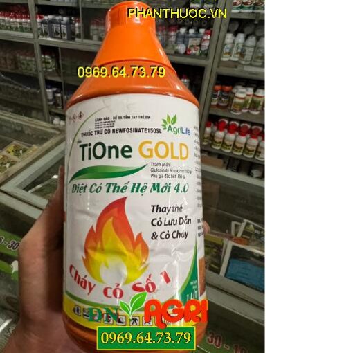 NEWFOSINATE 150SL TIONE GOLD 4.0- Thuốc trù cỏ thay thế Cỏ Lưu Dẫn, Glyphosate