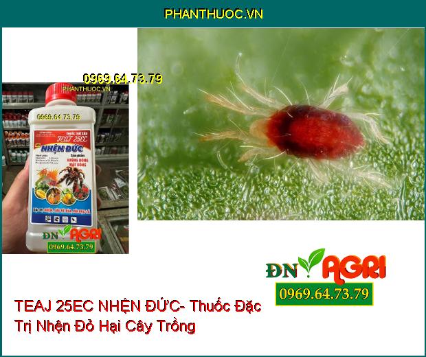 TEAJ 25EC NHỆN ĐỨC- Thuốc Đặc Trị Nhện, Sâu Vẽ Bùa, Dòi Đục Lá