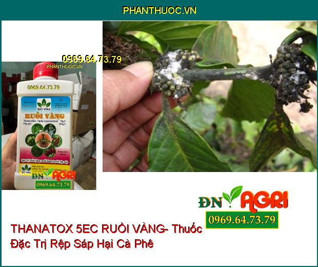 THANATOX 5EC RUỒI VÀNG- Thuốc Đặc Trị Ruồi Vàng, Muỗi Hành, Bọ Trĩ, Rệp Sáp