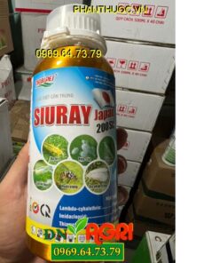 SIURAY JAPAN 200SC- Thuốc Đặc Trị Ruồi Vàng, Bọ Trĩ, Sâu Vẽ Bùa, Bọ Phấn