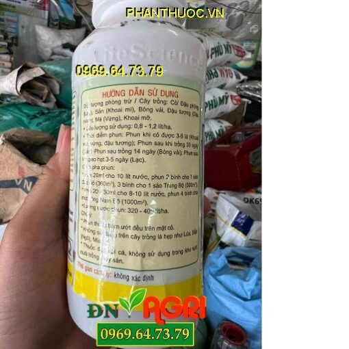 THUỐC TRỪ CỎ TARGA SUPER 5EC – TRỪ CỎ LÁ HẸP TRÊN CÂY TRỒNG LÁ RỘNG 400ML