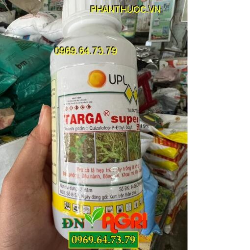 THUỐC TRỪ CỎ TARGA SUPER 5EC – TRỪ CỎ LÁ HẸP TRÊN CÂY TRỒNG LÁ RỘNG 400ML