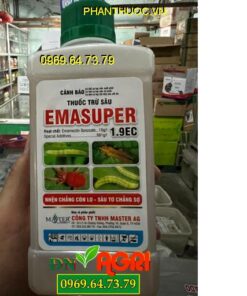 EMASUPER 1.9EC -THUỐC ĐẶC TRỊ SÂU TỢ, NHỆN, RẦY XANH, BỌ TRĨ, RẦY NÂU