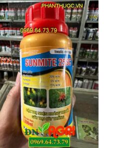 SUNMITE 25SC - THUỐC ĐẶC TRỊ CÁC LOẠI SÂU, NHỆN KHÁNG THUỐC