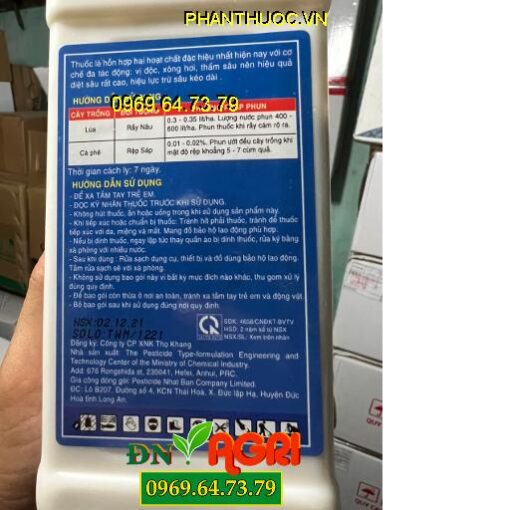 TIK WEP 247EC SONG LONG 595EC- Thuốc Đặc Trị Rầy Nâu, Rệp Sáp