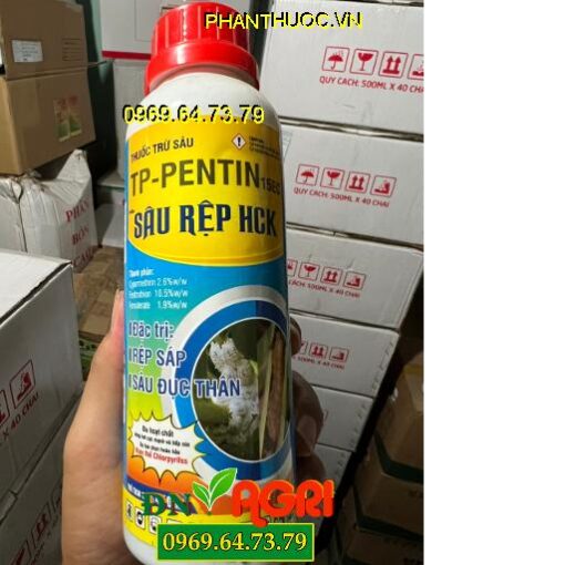 TP-PENTIN 15EC HIỆU SÂU RỆP HCK- Thuốc Đặc Trị Rệp Sáp, Sâu Đục Thân