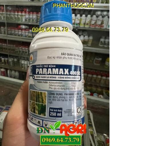 PARAMAX 400SC - THUỐC ĐẶC TRỊ BỆNH ĐẠO ÔN, RỈ SẮT, LEM LÉP HẠT, KHÔ VẰN