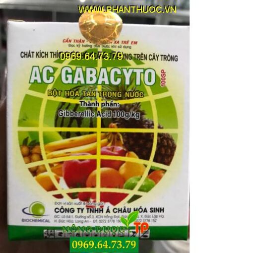 AC GABACYTO 100SP – Thuốc Kích Thích Sinh Trưởng Chuyên Dùng Lúa, Thanh Long, Cây Ăn Trái