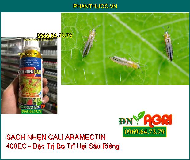 SẠCH NHỆN CALI ARAMECTIN 400EC - Thuốc Đặc Trị Nhện, Bọ Trĩ, Rầy, Rệp Sáp, Dòi