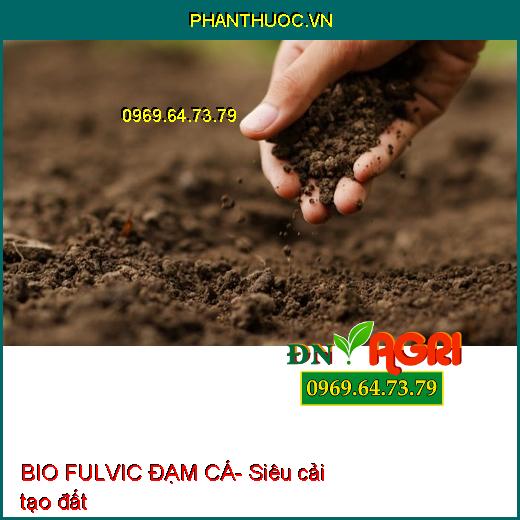 BIO FULVIC ĐẠM CÁ- Ra Rễ Cực Mạnh,Cứng Cây, Tăng Ra Hoa, Đậu Trái, Cải Tạo Đất