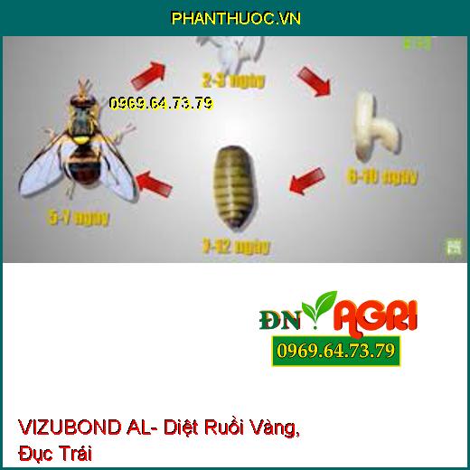 VIZUBOND AL- Diệt Ruồi Vàng, Đục Trái