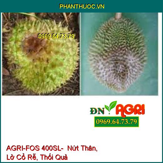 AGRI-FOS 400SL- Nứt Thân, Lở Cổ Rễ, Thối Quả