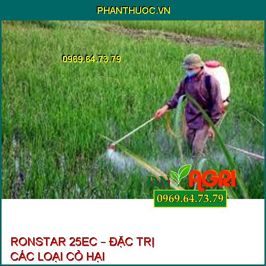 RONSTAR 25EC – ĐẶC TRỊ CÁC LOẠI CỎ HẠI