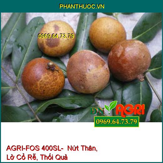 AGRI-FOS 400SL- Nứt Thân, Lở Cổ Rễ, Thối Quả