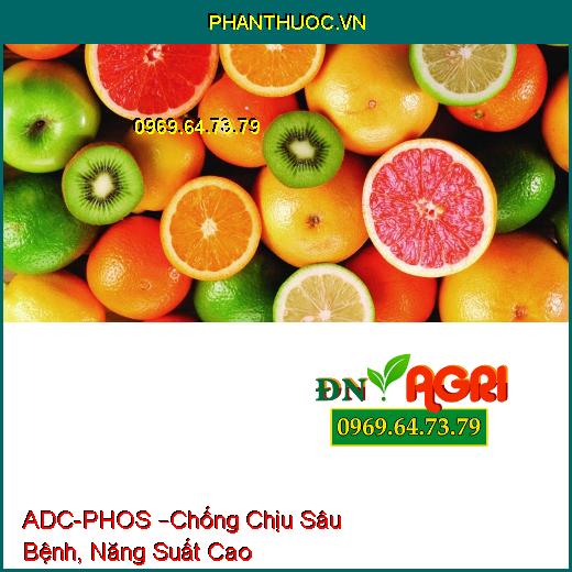 PHÂN BÓN LÁ PK BỔ SUNG VI LƯỢNG ADC-PHOS –Chống Chịu Sâu Bệnh, Năng Suất Cao