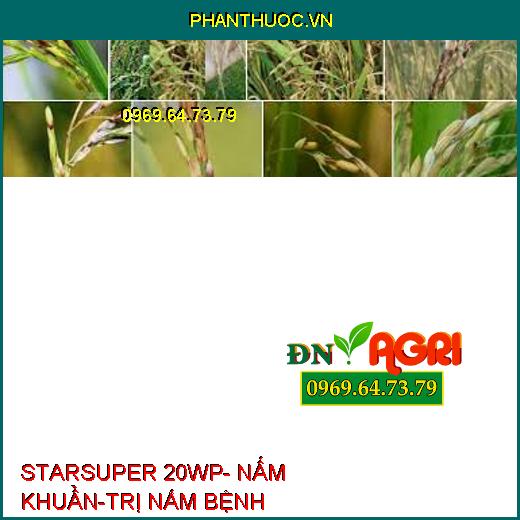 STARSUPER 20WP- NẤM KHUẨN-TRỊ NẤM BỆNH