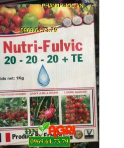 NUTRI – FULVIC 20-20-20+TE -Tăng Đậu Trái- Dưỡng Trái Non- Trái Lớn