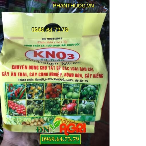 KNO3 (13-0-46) -Kích Trổ Hoa Đều-Tăng Khả Năng Hấp Thụ-Độ Ngọt Trái