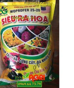 WOPROFER 25-20 – SIÊU RA HOA – Giúp Tậu Tán Cứng Cây – Ra Nhiều Hoa