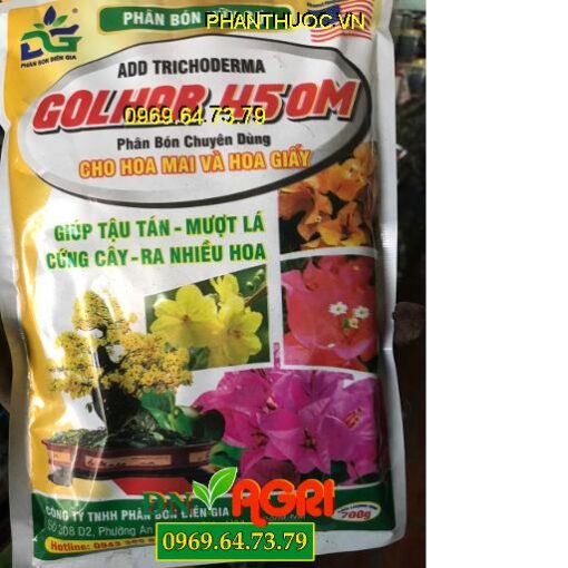 GOLHAR 450M- Giúp Tậu Tán Mượt Lá- Chuyên Dùng Cho Hoa Mai Và Hoa Giấy