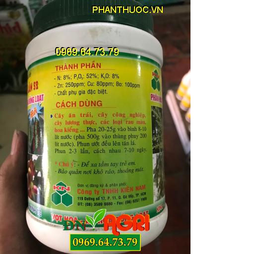 PHÂN BÓN LÁ CAO CẤP KINA – 01 LÂN 52 –Kích Thích Vọt Hoa, Tăng Đậu Trái