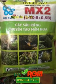 MX2 (5-50-5+0,5B)– Cây Sầu Riêng–Chuyên Tạo Mầm Hoa-Thúc Hoa Bung Mạnh