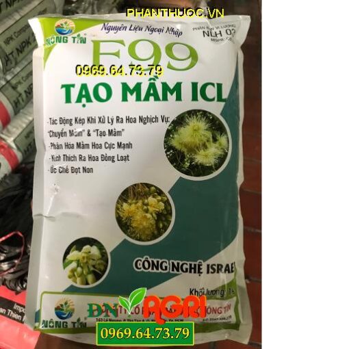 F99 TẠO MẦM ICL – Phân Hóa Mầm Hoa Cực Mạnh – Ra Hoa Đồng Loạt