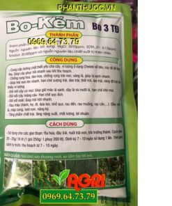 BO KẼM -BO 3 TĐ -Nuôi Trái Non – Trái Lớn Nhanh -Chống Rụng Trái