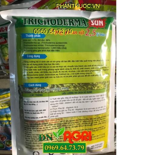 TRICHODERMA SUN – Giúp Cải Tạo Đất – Phòng Ngừa Bệnh Hại Cây