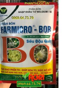 FARMICRO – BOR -Giúp Hoa To Mập-Nở Đều-Tạo Bao Phấn To Đậu Quả