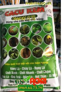 CACU KẼM – Hạn Chế Xâm Nhập Mặn – Ngừa Vàng Lá Chết Nhanh