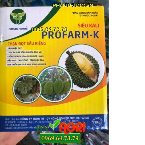 SIÊU KALI – PROFARM-K – Thúc Ra Hoa Sớm -Bung Hoa Mạnh – Dai Cuống