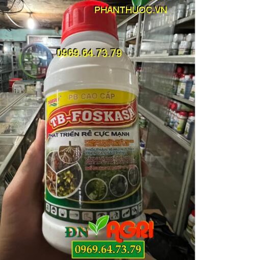 TB FOSKASA- Thuốc Đặc Trị Chết Nhanh, Chết Chậm Trên Tiêu, Thối Thân, Xì Mủ, Ghẻ Trái Cây Có Múi