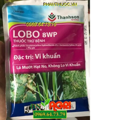 LOBO 8WP -Đặc Trị Vi Khuẩn – Lá Mướt Hạt No – Không Lo Vi Khuẩn