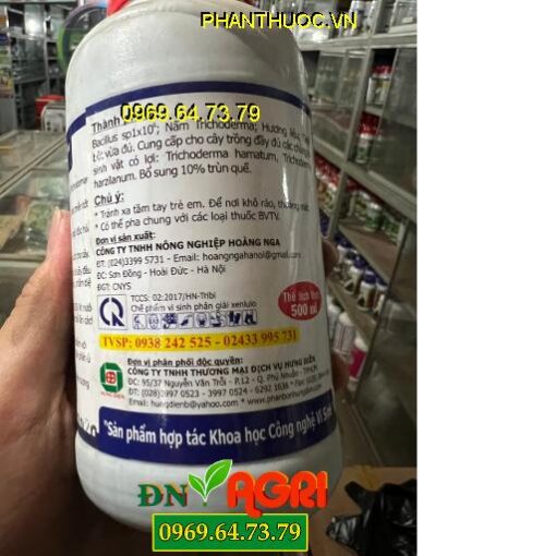 TRICHODERMA- Phòng Thối Trái, Vàng Lá, Chống Chết Cây Con