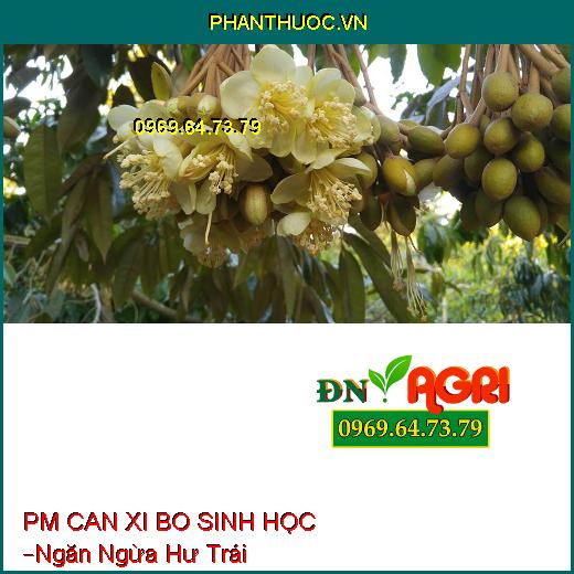 PHÂN BÓN LÁ PM CAN XI BO SINH HỌC –Ngăn Ngừa Hư Trái, Cứng Cây, Hạn Chế Sâu Bệnh