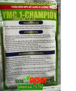 YMC 1 CHAMPION CHELATE- Xanh Lá, Dày Lá, Chống Rụng Hoa, Trái Non, To Trái