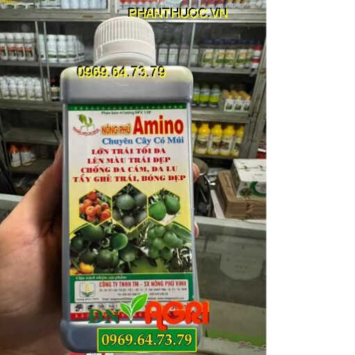 AMINO NÔNG PHÚ – Tẩy Ghẻ Trái – Trái Lớn Tối Đa – Lên Màu Cực Đẹp