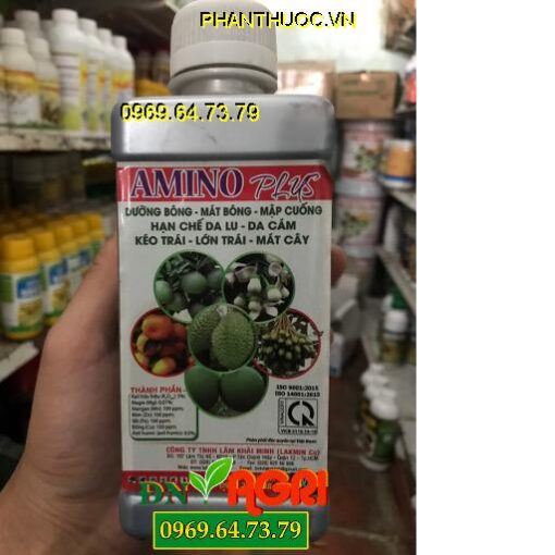 AMINO PLUS – Dưỡng Bông Mát Cây – Lớn Trái Mập Cuống – Bộ Lá Xanh