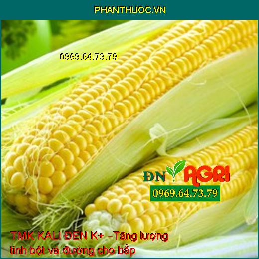 PHÂN ĐA LƯỢNG BÓN LÁ TMK KALI ĐEN K+ – Đòng To Khỏe, To Trái, Đẹp Trái