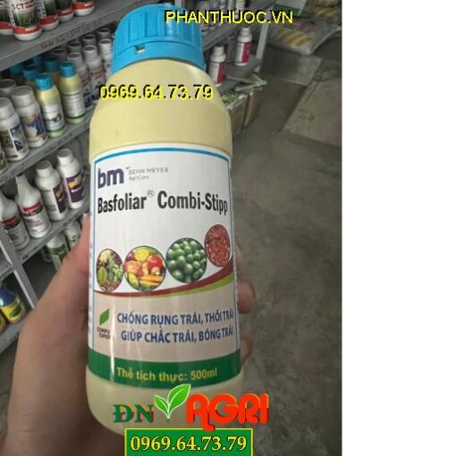 BASFOLIAR COMBI STIPP: Chống Rụng Trái, Thối Trái, Trái Chắc Khỏe, To, Bóng, Đẹp